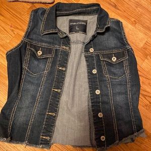 Maurice’s denim vest